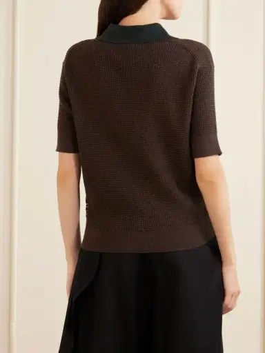 JW Anderson Cotton-blend Polo Shirt | Thumbnail 4 JW Anderson Cotton-blend Polo Shirt | Thumbnail 4