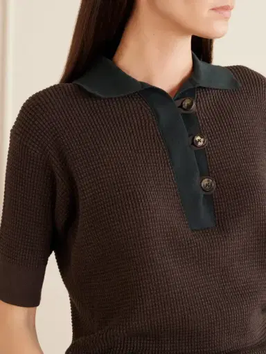 JW Anderson Cotton-blend Polo Shirt | Thumbnail 5 JW Anderson Cotton-blend Polo Shirt | Thumbnail 5