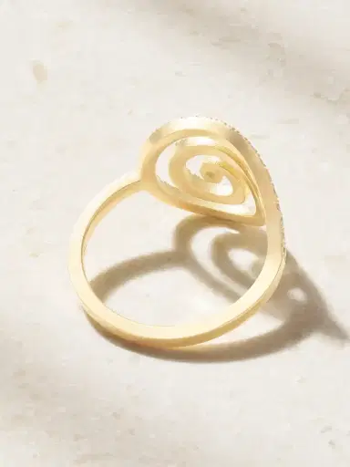 Ileana Makri Spira 18-karat Gold Diamond Ring | Thumbnail 3