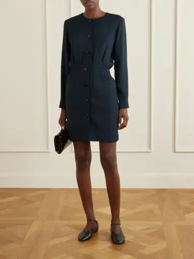 Blazé Milano Luna Friesian Crepe Mini Dress | Thumbnail 2 Blazé Milano Luna Friesian Crepe Mini Dress | Thumbnail 2