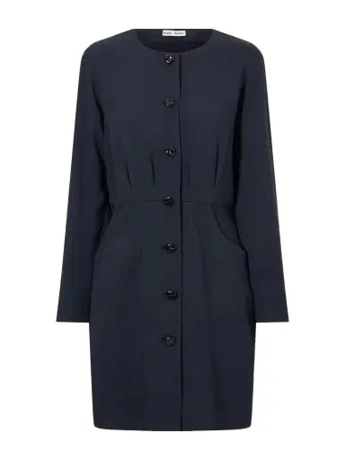 Blazé Milano Luna Friesian Crepe Mini Dress | Thumbnail 1 Blazé Milano Luna Friesian Crepe Mini Dress | Thumbnail 1