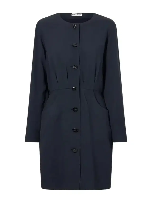 Blazé Milano Luna Friesian Crepe Mini Dress