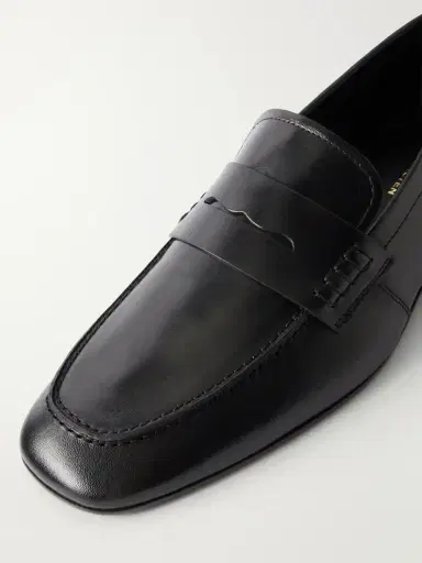 Dries Van Noten Leather Penny Loafers | Thumbnail 5 Dries Van Noten Leather Penny Loafers | Thumbnail 5