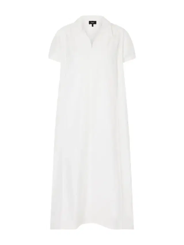 Theory Gathered Cotton-blend Poplin Midi Dress