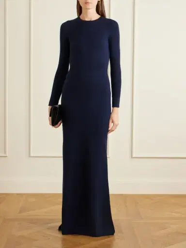 Tom Ford Cashmere And Cotton-blend Knitted Maxi Dress | Thumbnail 2