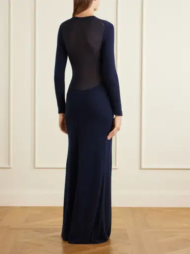 Tom Ford Cashmere And Cotton-blend Knitted Maxi Dress | Thumbnail 3