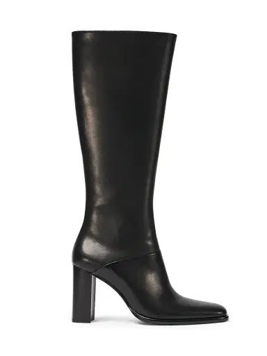 Simkhai Women's Carolyn 85MM Leather Knee-High Boots - Black - Size 11 | Thumbnail 1 Simkhai Women's Carolyn 85MM Leather Knee-High Boots - Black - Size 11 | Thumbnail 1