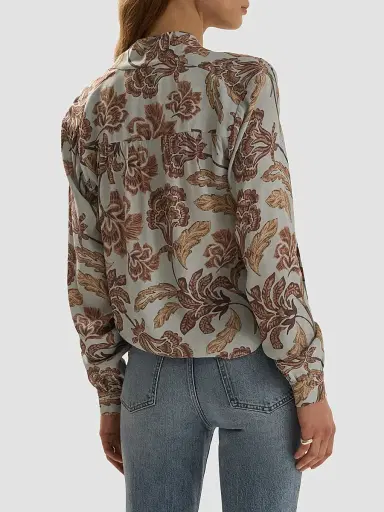 Favorite Daughter Women's The Simone Printed Blouse | Thumbnail 3