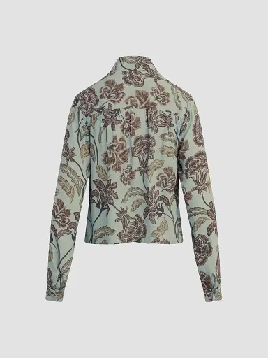 Favorite Daughter Women's The Simone Printed Blouse | Thumbnail 6