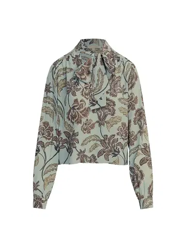 Favorite Daughter Women's The Simone Printed Blouse | Thumbnail 1