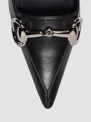 Gucci Women's Boulevard 55MM Leather Slingback Pumps - Black - Size 5.5 | Thumbnail 5 Gucci Women's Boulevard 55MM Leather Slingback Pumps - Black - Size 5.5 | Thumbnail 5