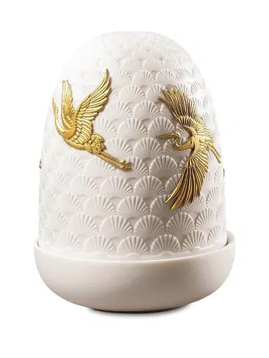 Lladro Cranes Dome Table Lamp | Thumbnail 1 Lladro Cranes Dome Table Lamp | Thumbnail 1