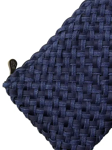 Naghedi Women's Nomad Medium Double Weave Denim Hobo Shoulder Bag | Thumbnail 5 Naghedi Women's Nomad Medium Double Weave Denim Hobo Shoulder Bag | Thumbnail 5