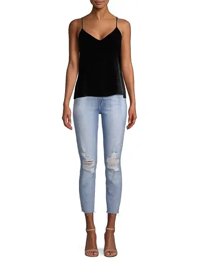 L'AGENCE Women's Jane Silk Tank - | Thumbnail 2 L'AGENCE Women's Jane Silk Tank - | Thumbnail 2
