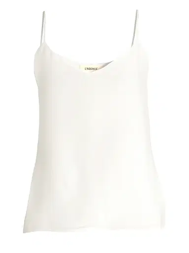 L'AGENCE Women's Jane Silk Tank - | Thumbnail 1 L'AGENCE Women's Jane Silk Tank - | Thumbnail 1