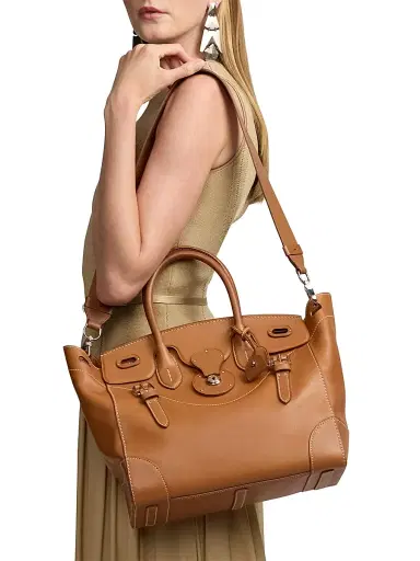 Ralph Lauren Collection Women's Soft Ricky Leather Bag | Thumbnail 3