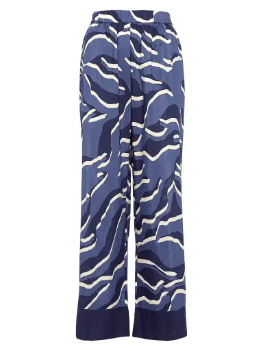 ERES Women's Atoll Cotton Voile & Silk Wide-Leg Pants - Sirene | Thumbnail 1 ERES Women's Atoll Cotton Voile & Silk Wide-Leg Pants - Sirene | Thumbnail 1