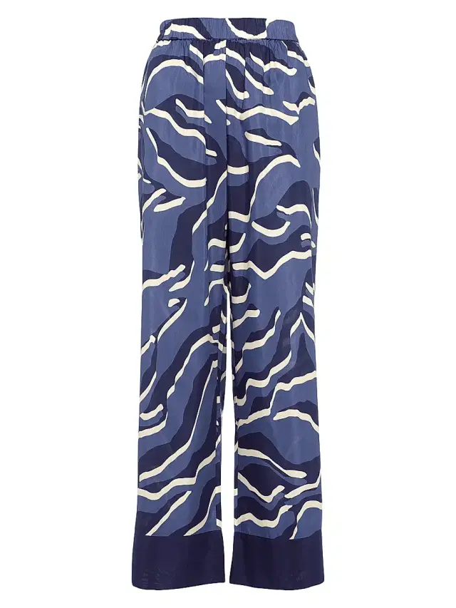 ERES Women's Atoll Cotton Voile & Silk Wide-Leg Pants - Sirene