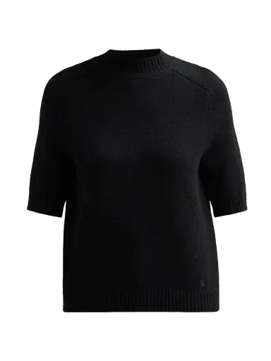 Loulou de Saison Women's Ruth Cashmere Elbow-Sleeve Top | Thumbnail 1 Loulou de Saison Women's Ruth Cashmere Elbow-Sleeve Top | Thumbnail 1