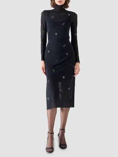 Akris punto Women's Diamond Dice Dot Top | Thumbnail 2