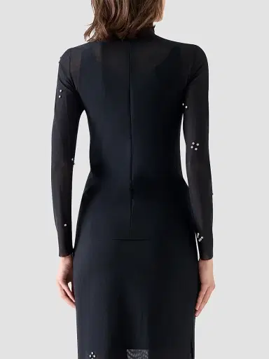Akris punto Women's Diamond Dice Dot Top | Thumbnail 3