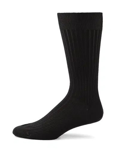 Marcoliani Solid Merino Wool Socks - Black | Thumbnail 1 Marcoliani Solid Merino Wool Socks - Black | Thumbnail 1