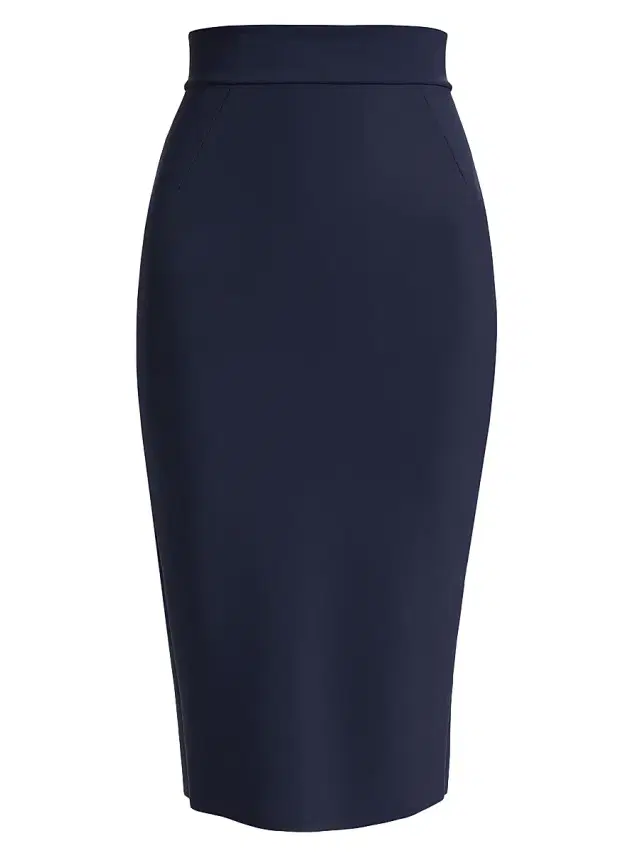 Chiara Boni La Petite Robe Women's Delfina Pencil Skirt - Navy