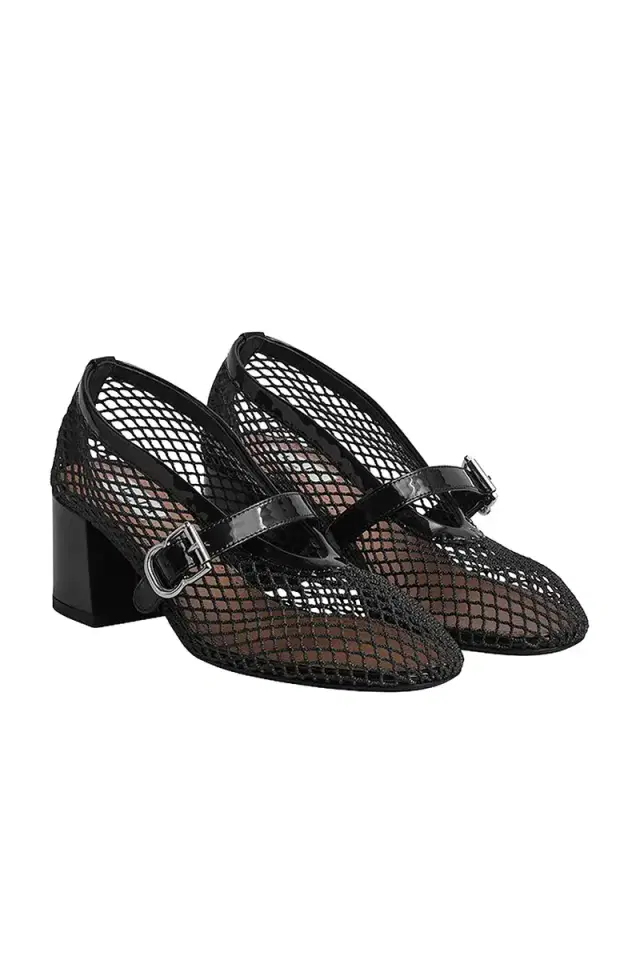 ALAÏA Fishnet Pump