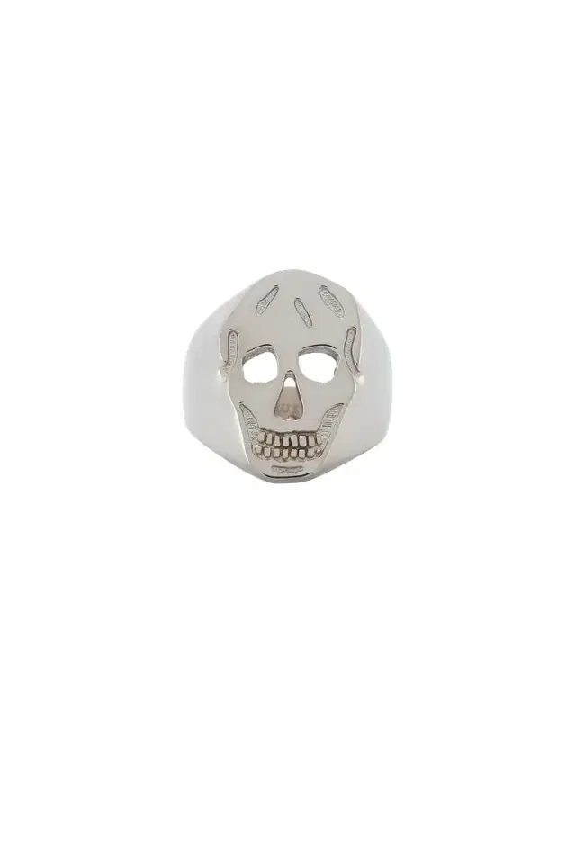 McQueen Skull Signet Ring