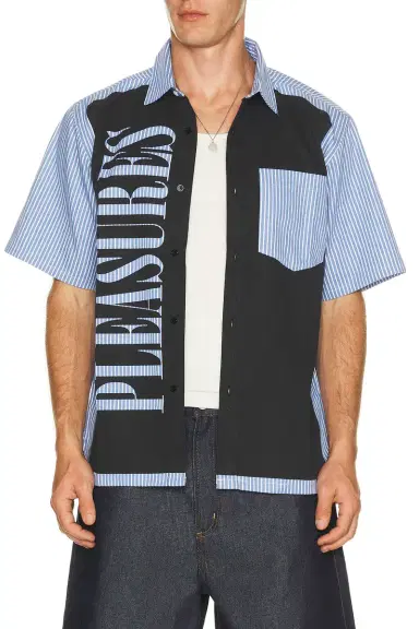 Pleasures Onyx Button Up Shirt | Thumbnail 1