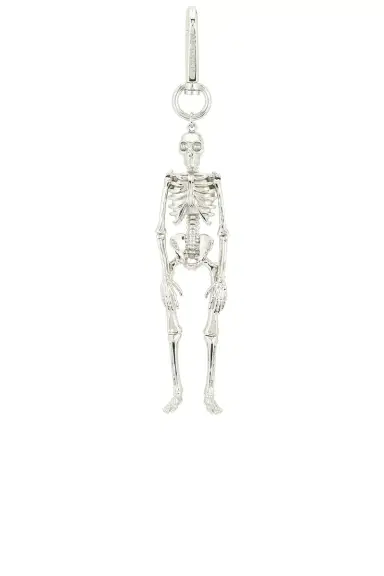 Alexander McQueen Dancing Skeleton Charm | Thumbnail 1 Alexander McQueen Dancing Skeleton Charm | Thumbnail 1