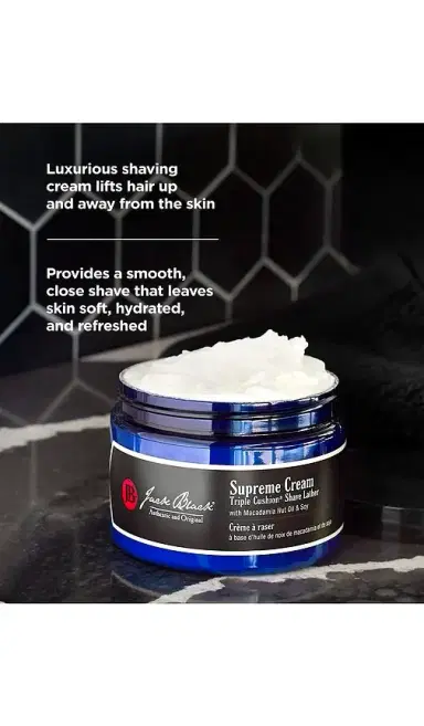 Jack Black Supreme Cream Triple Cushion Shave Lather | Thumbnail 5 Jack Black Supreme Cream Triple Cushion Shave Lather | Thumbnail 5