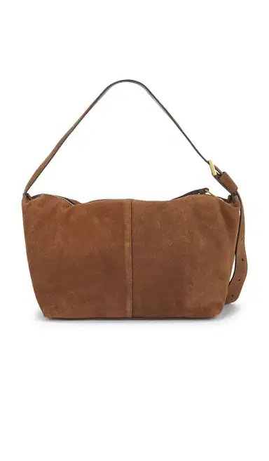 AllSaints Jean Rey Suede Shoulder | Thumbnail 2