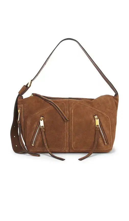 ALLSAINTS Jean Rey Suede Shoulder