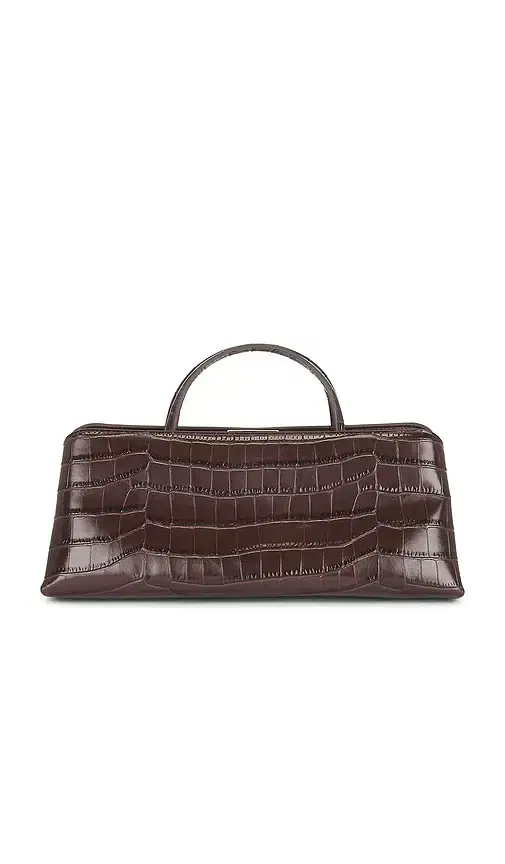 VERAFIED x REVOLVE X Revolve Croc ?clair Clutch Shoulder