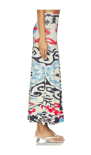 Misa Los Angeles Ocean Midi Skirt | Thumbnail 3 Misa Los Angeles Ocean Midi Skirt | Thumbnail 3
