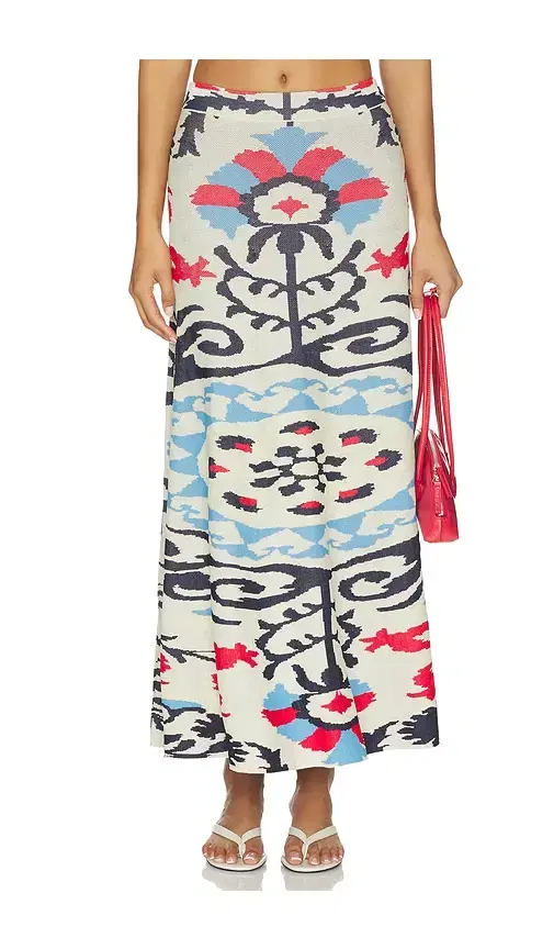 MISA Los Angeles Ocean Midi Skirt