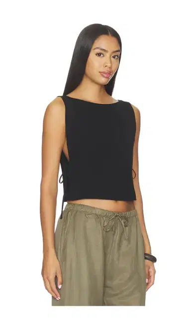 LESET Ari Boatneck Tie Top | Thumbnail 3 LESET Ari Boatneck Tie Top | Thumbnail 3