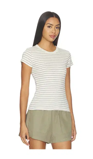LESET Nando Stripe Slim Fit Tee | Thumbnail 2