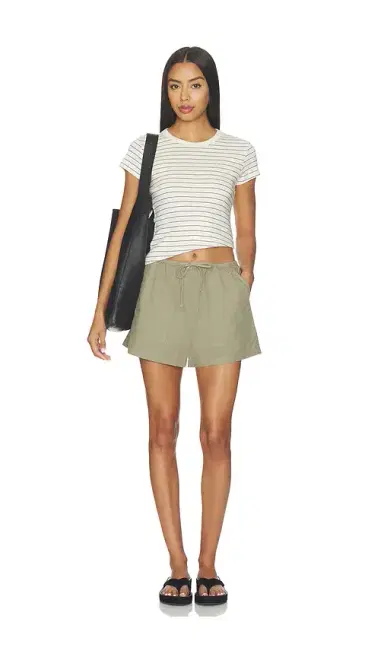 LESET Nando Stripe Slim Fit Tee | Thumbnail 4