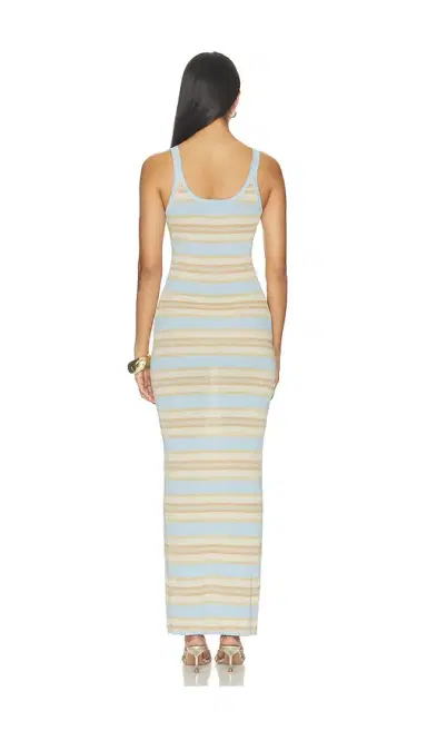 SNDYS Malina Shimmer Maxi Dress | Thumbnail 3