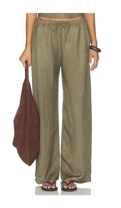 LESET Daniel Drawstring Pocket Pant