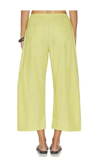 LESET Yoshi Stripe Crop Drawstring Pant | Thumbnail 4