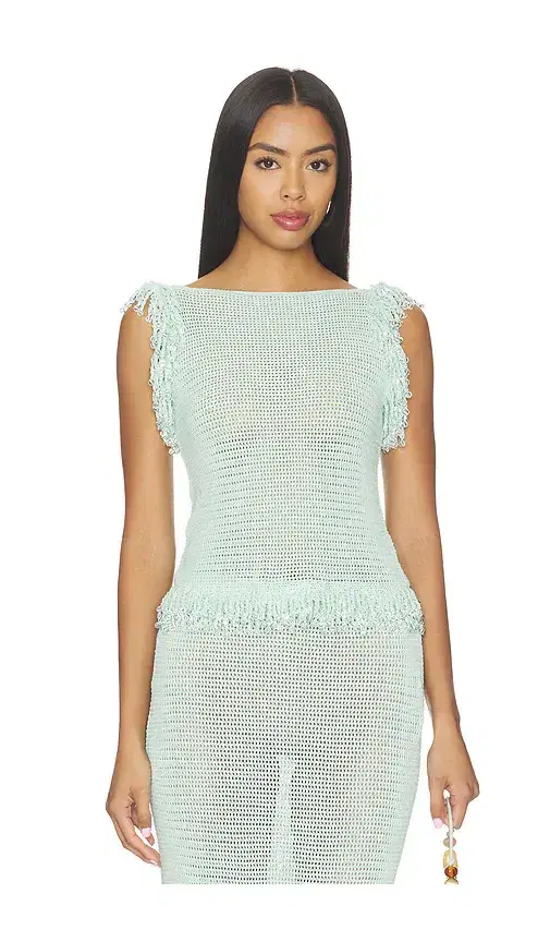 Paris Georgia Fringe Top