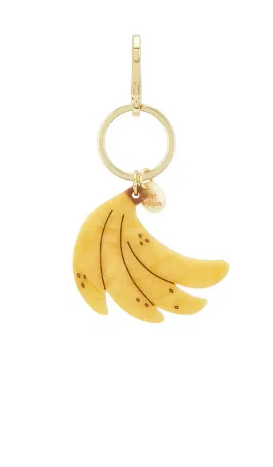 Solar Eclipse Hand-painted Banana Bag Charm + Keychain | Thumbnail 4 Solar Eclipse Hand-painted Banana Bag Charm + Keychain | Thumbnail 4