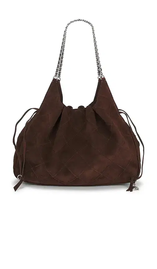 Tory Burch Fleming Suede Large Tote Bag