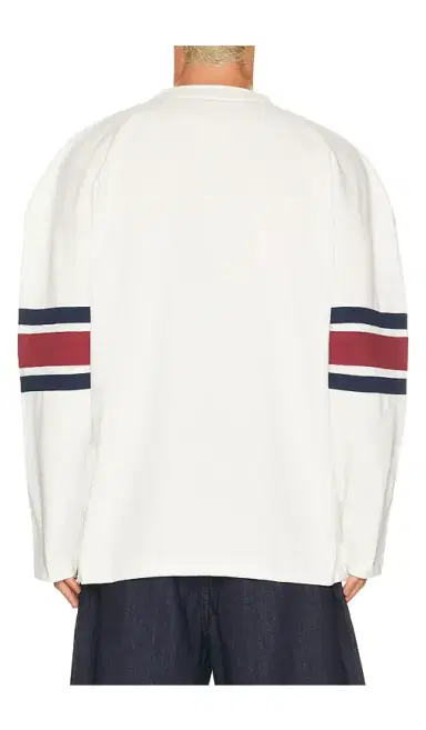 Guess Jeans Long Sleeve Hockey Jersey | Thumbnail 2
