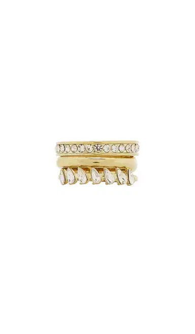 BaubleBar Greta Waterproof Ring Set | Thumbnail 1