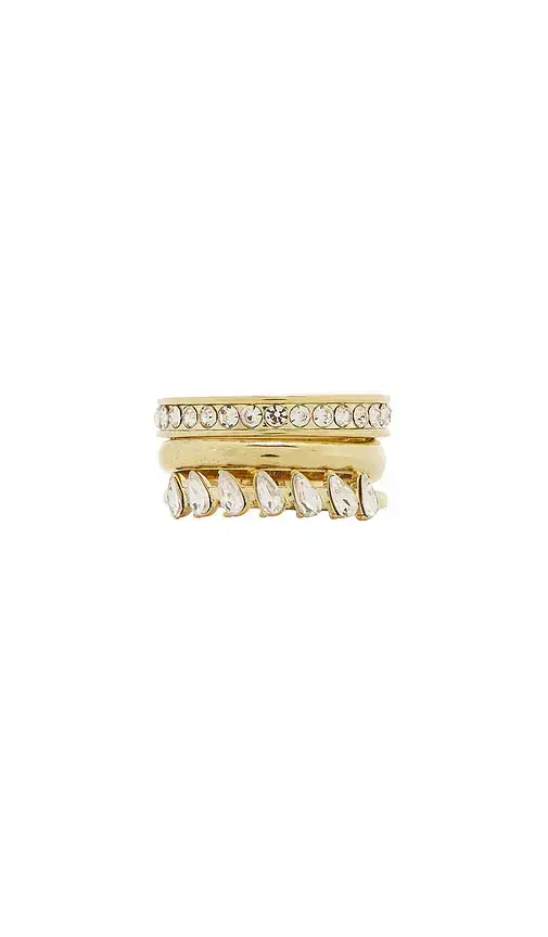 BaubleBar Greta Waterproof Ring Set