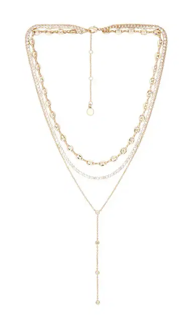 BaubleBar Catalina Gold Layered Necklace | Thumbnail 1